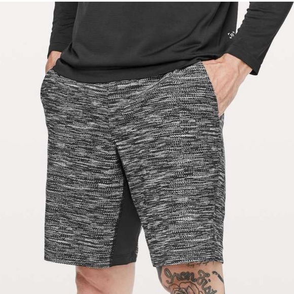 lululemon athletica Other - Lululemon T.H.E. Short *Linerless 9"
All Court Texture White Black L
